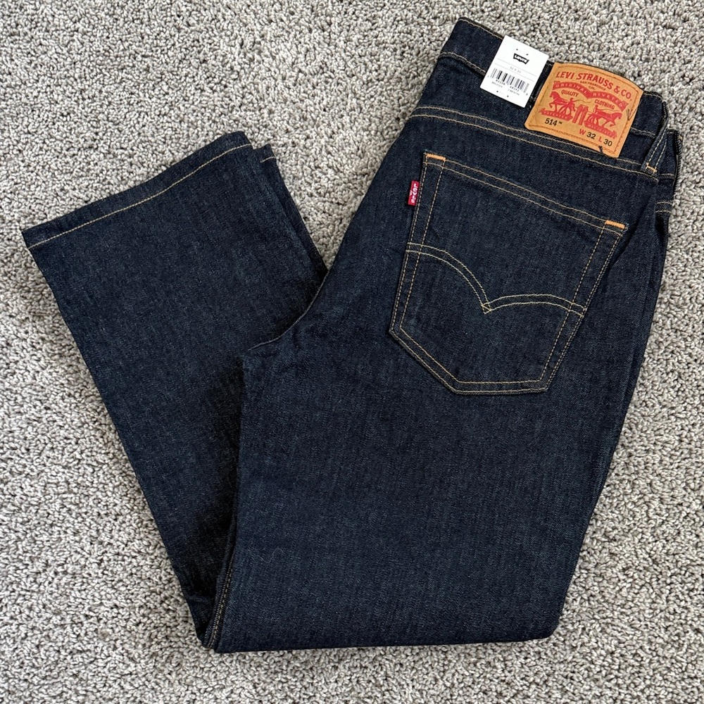 514 Levi's Men's Straight Jeans 32”x 26”